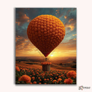 Marigold Skies -  Paint by Numbers Kit for Adults -  Portrait By Numbers