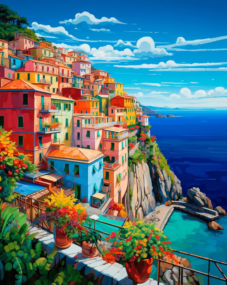 Mediterranean Cliffside