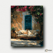 Mediterranean Serenity -  Paint by Numbers Kit for Adults -  Portrait By Numbers