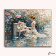 Melody of Roses -  Paint by Numbers Kit for Adults -  Portrait By Numbers