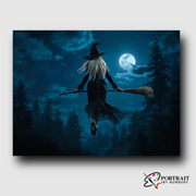 Midnight Flight -  Paint by numbers -  Portrait By Numbers