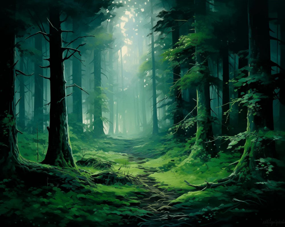 Misty Forest