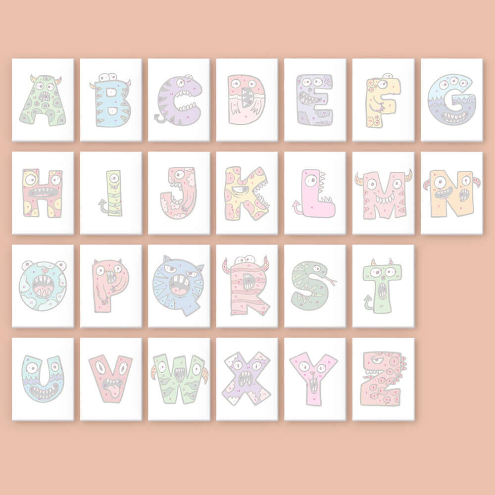 Monster ABCs (Alphabet)