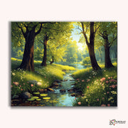 Morning Creek -  Paint by Numbers Kit for Adults -  Portrait By Numbers