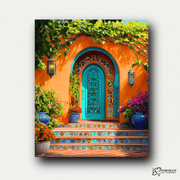 Moroccan Splendor -  Paint by numbers Kit -  Portrait By Numbers