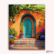 Moroccan Splendor -  Paint by Numbers Kit for Adults -  Portrait By Numbers