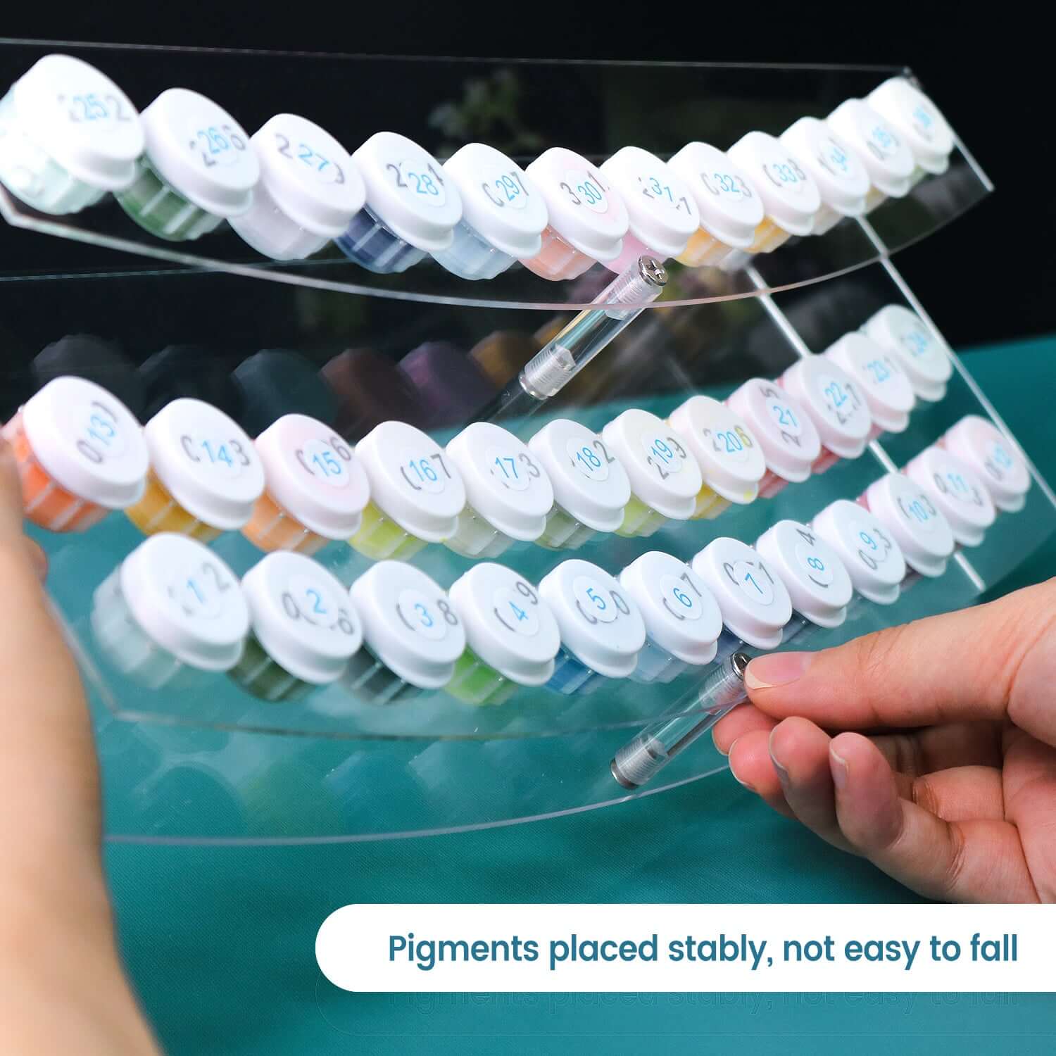 Multi-Size Paint Pot Holder -  Paint by Numbers Kit for Adults -  Portrait By Numbers