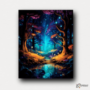 Mystical Forest Glow -  Paint by Numbers Kit for Adults -  Portrait By Numbers