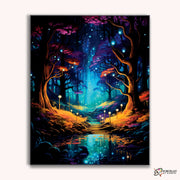 Mystical Forest Glow -  Paint by Numbers Kit for Adults -  Portrait By Numbers