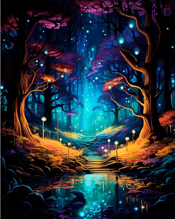 Mystical Forest Glow