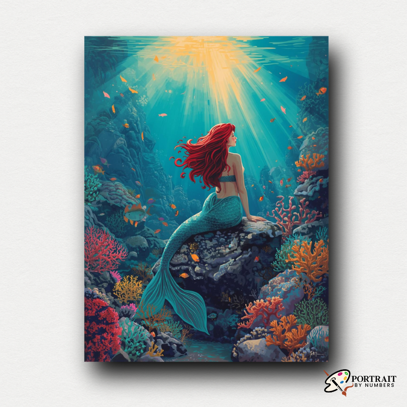 Ocean Dream -  Paint by Numbers Kit for Adults -  Portrait By Numbers