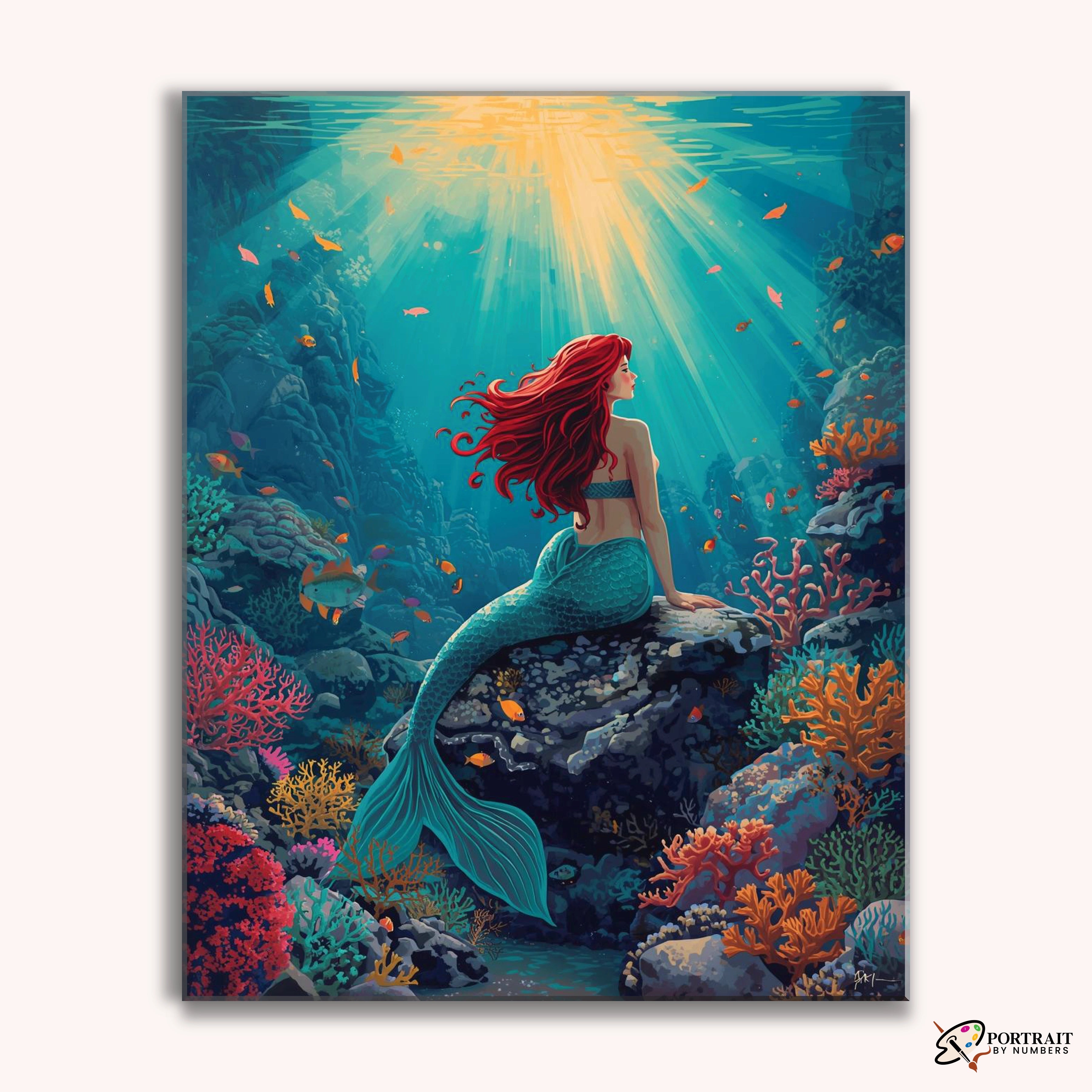 Ocean Dream -  Paint by Numbers Kit for Adults -  Portrait By Numbers