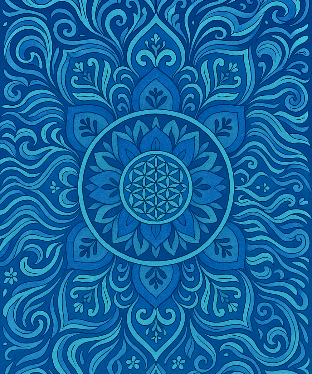Ocean Flow (Mandala)