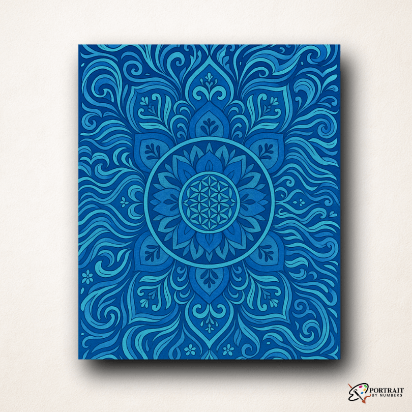 Ocean Flow (Mandala)