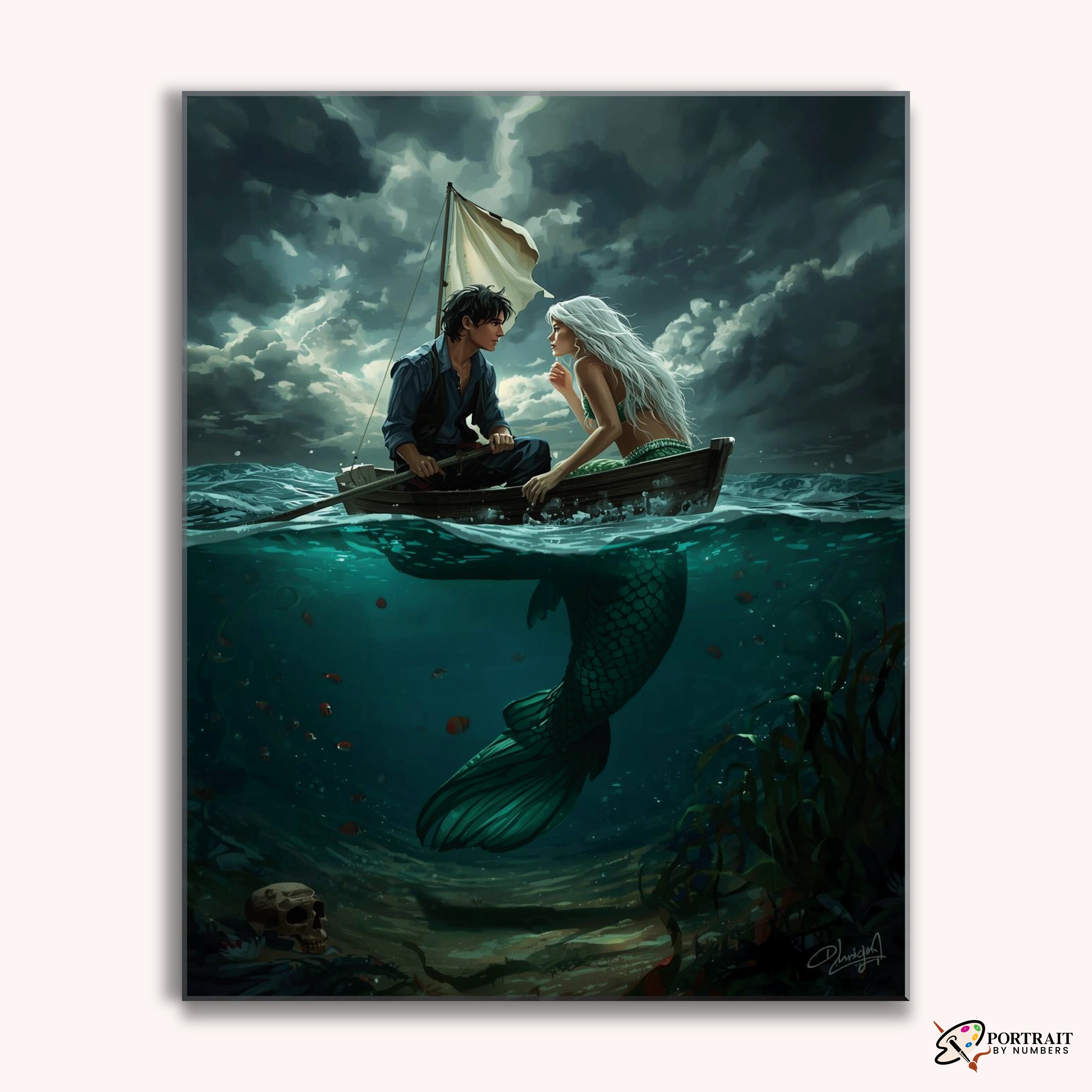 Ocean’s Whisper -  Paint by Numbers Kit for Adults -  Portrait By Numbers