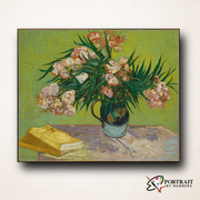 Oleanders - Vincent Van Gogh -  Paint by Numbers Kit for Adults -  Portrait By Numbers