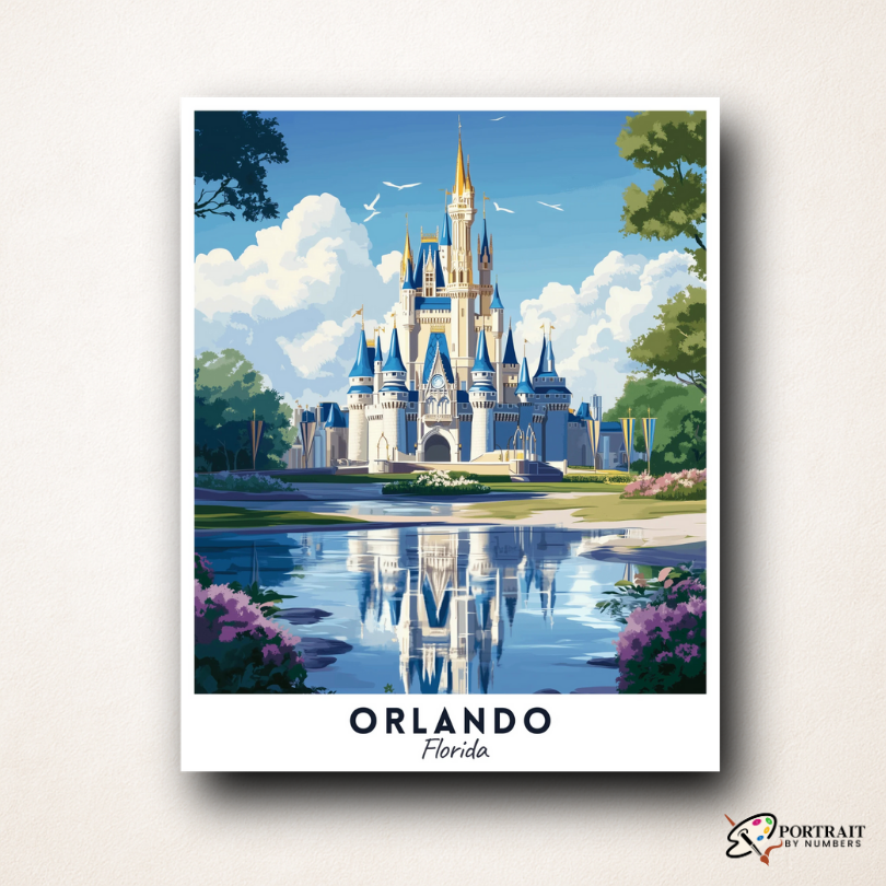 Orlando Travel Poster