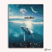 Out of Sight -  Paint by Numbers Kit for Adults -  Portrait By Numbers