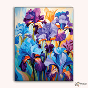 Purple View -  Paint by Numbers Kit for Adults -  Portrait By Numbers