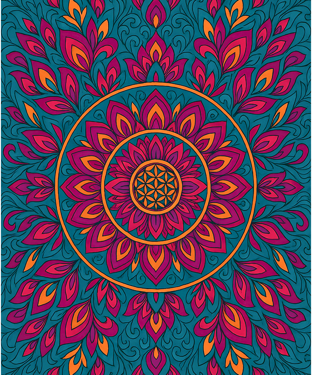 Radiant Echo (Mandala)