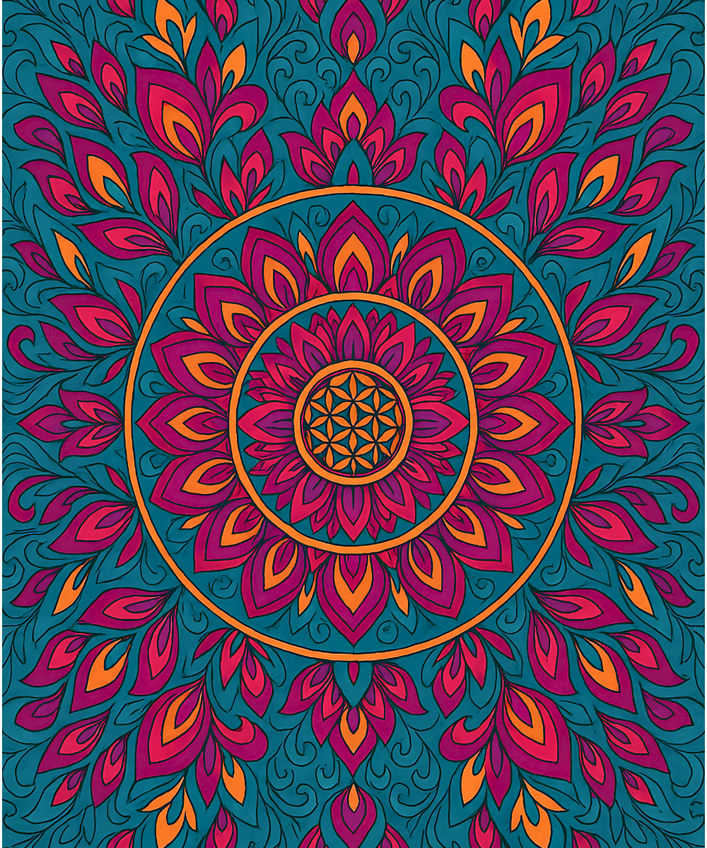 Radiant Echo (Mandala)