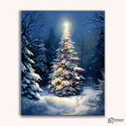 Radiant Forest Tree -  Paint by Numbers Kit for Adults -  Portrait By Numbers