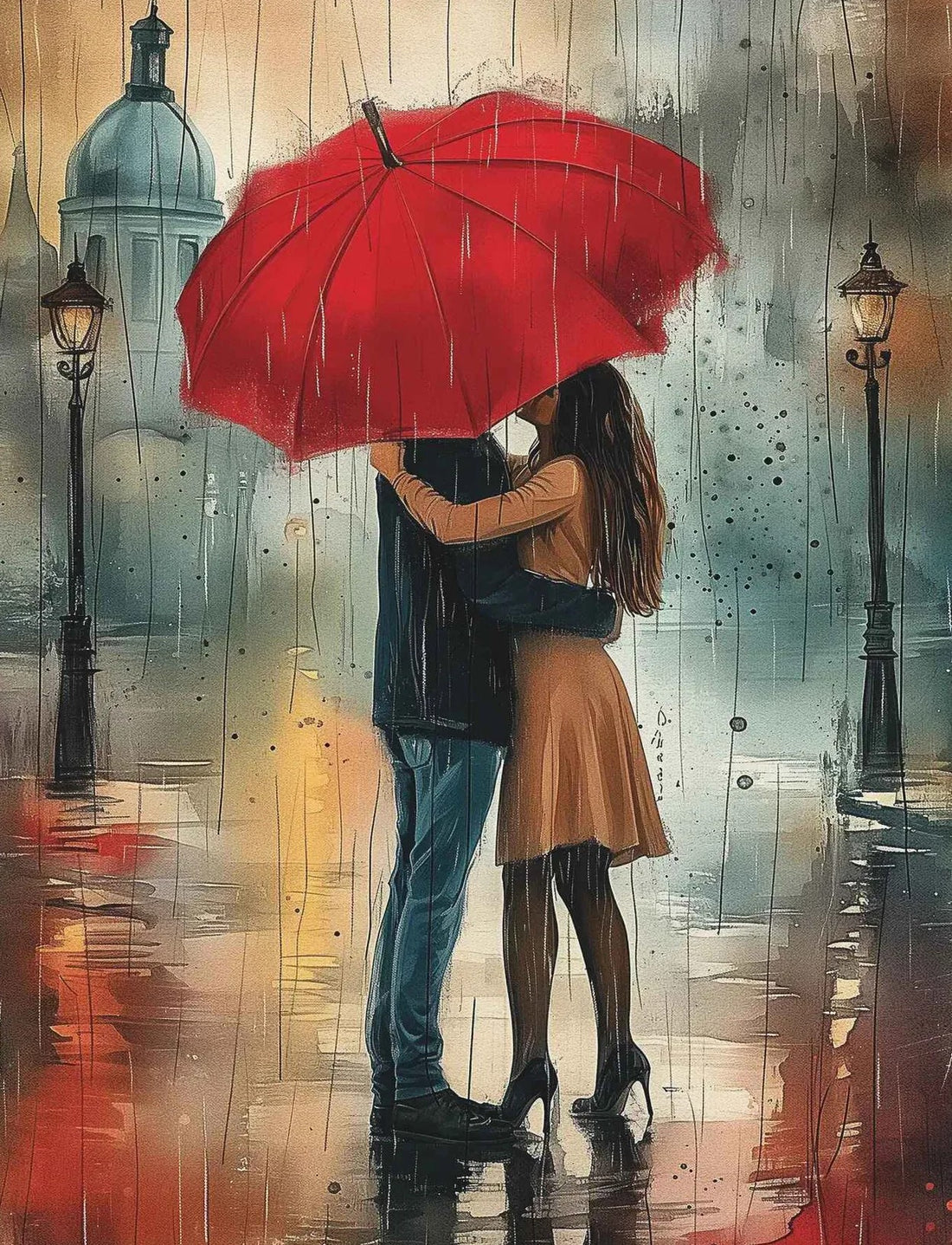 Rainy Embrace
