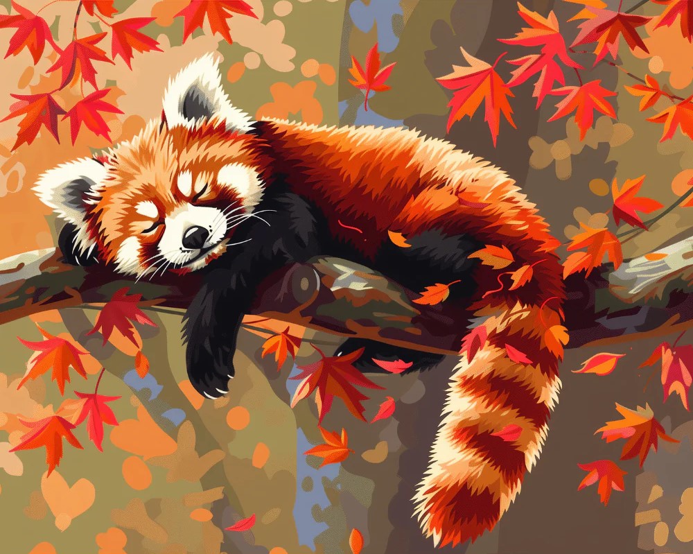 Relaxed Red Panda