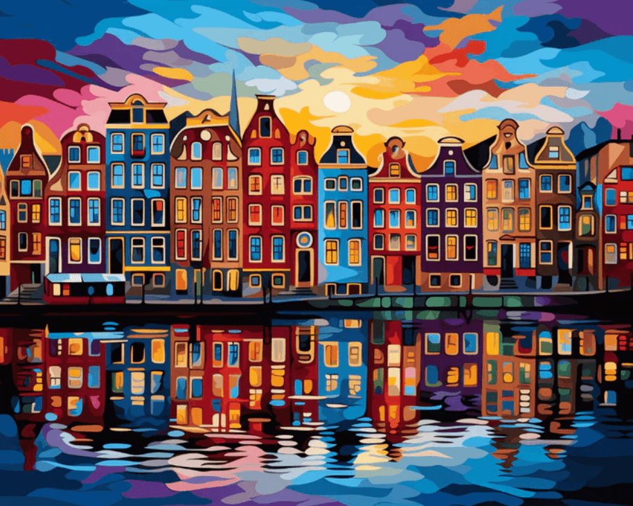 Repetition -  Paint by numbers -  Portrait By Numbers
