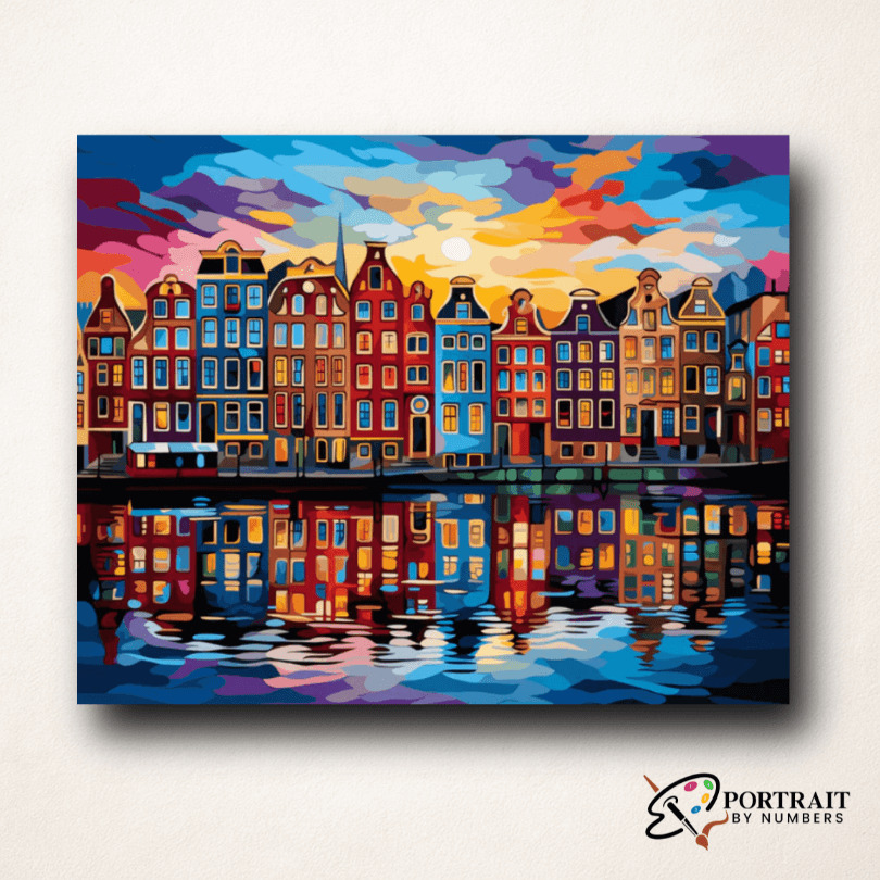 Repetition -  Paint by numbers -  Portrait By Numbers