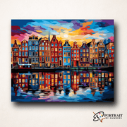 Repetition -  Paint by Numbers Kit for Adults | Relaxing DIY Art Gift | -  Portrait By Numbers