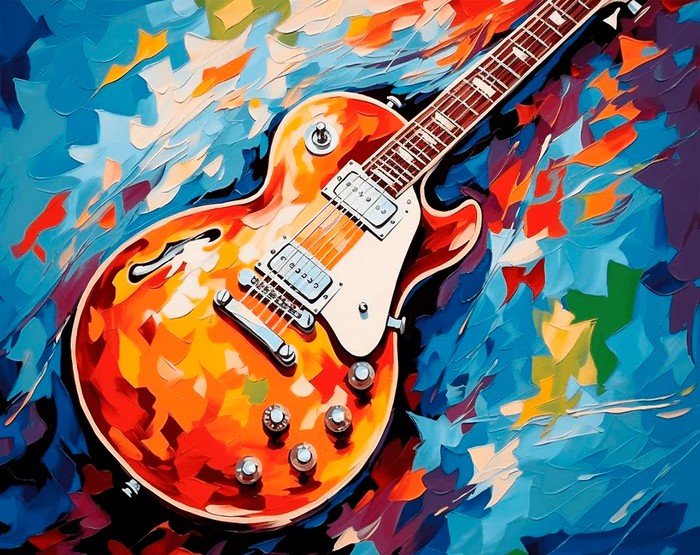 Resting Guitar