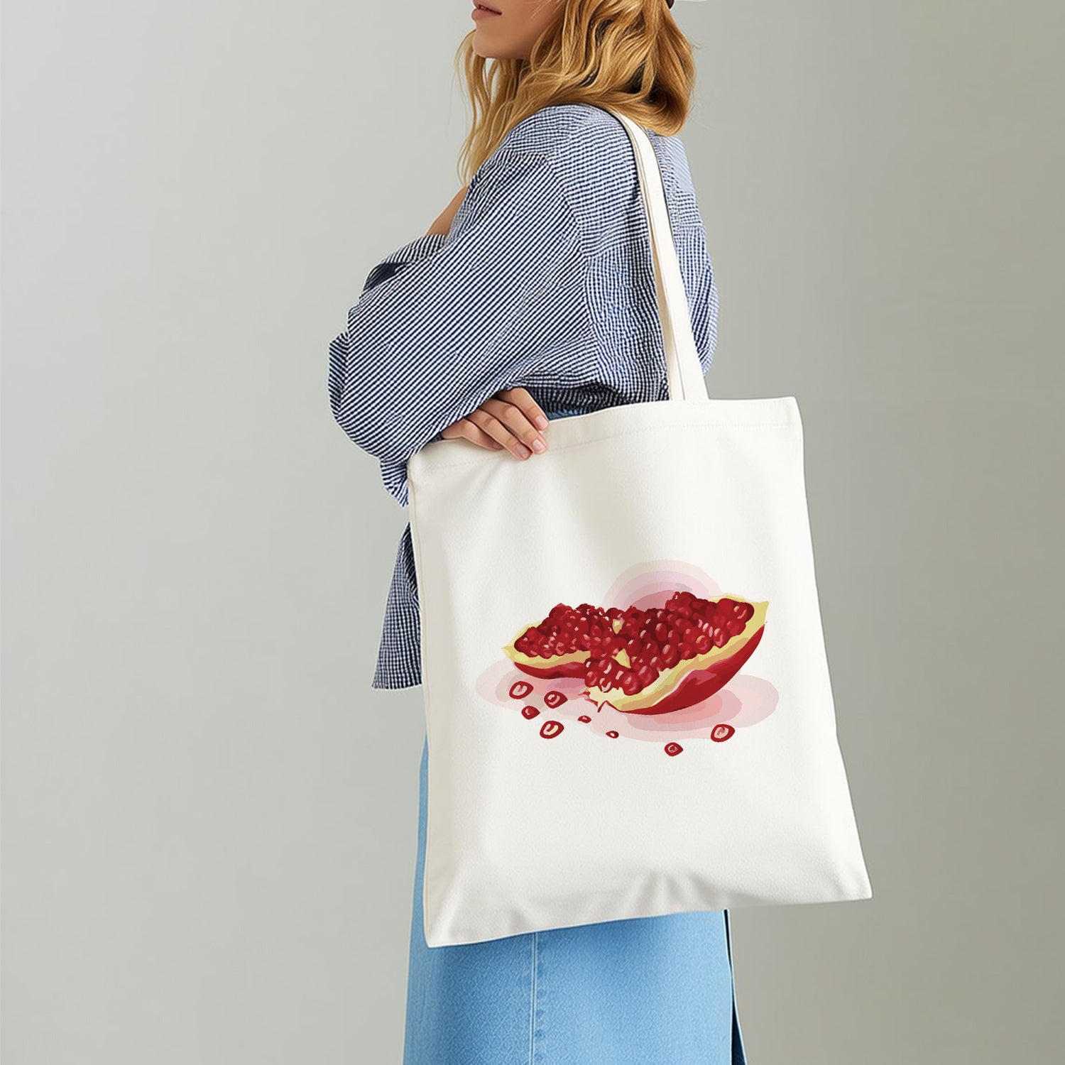 Ruby Pomegranate Bag -  Paint by Numbers Kit for Adults -  Portrait By Numbers