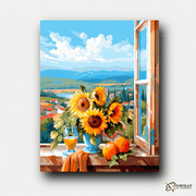 Rural Golden Hour -  Paint by Numbers Kit for Adults -  Portrait By Numbers