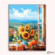 Rural Golden Hour -  Paint by Numbers Kit for Adults -  Portrait By Numbers