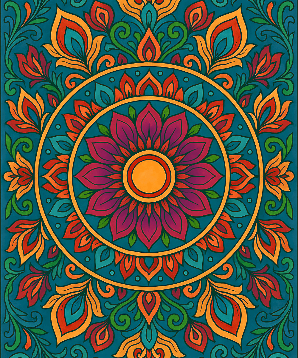 Sacred Flame (Mandala)