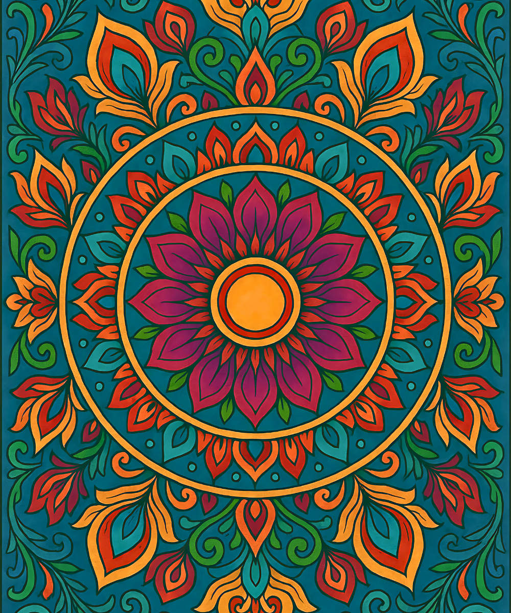 Sacred Flame (Mandala)