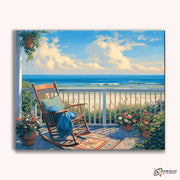 Seaside Rest -  Paint by Numbers Kit for Adults -  Portrait By Numbers
