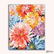 Sensational Bloom -  Paint by Numbers Kit for Adults -  Portrait By Numbers