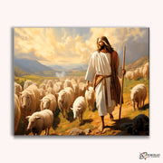 Shepherd's Journey -  Paint by Numbers Kit for Adults -  Portrait By Numbers