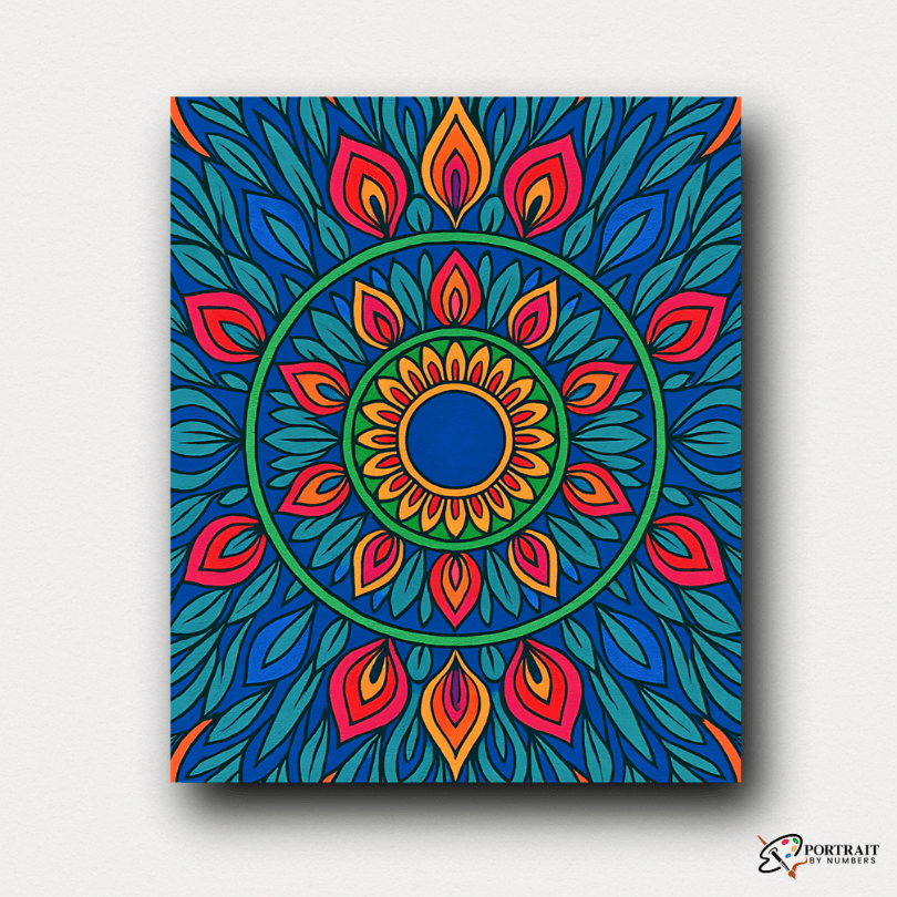 Solar Bloom (Mandala)