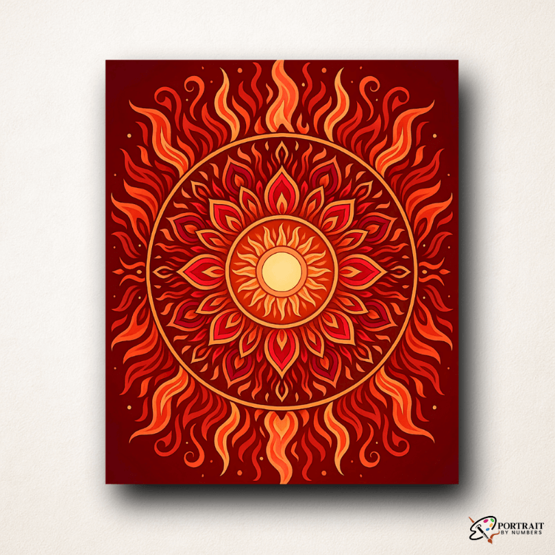 Solar Flare (Mandala)