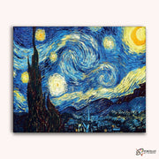 Starry Night - Vincent Van Gogh -  Paint by Numbers Kit for Adults -  Portrait By Numbers