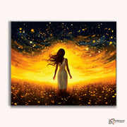 Stellar Whisper -  Paint by Numbers Kit for Adults -  Portrait By Numbers