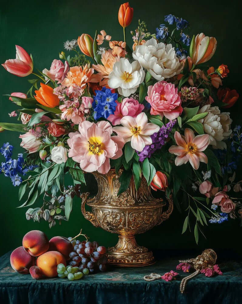 Still Life Goblet -  Paint by numbers -  Portrait By Numbers
