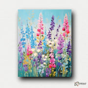 Summer Wildflower Splendor -  Paint by Numbers Kit for Adults | Relaxing DIY Art Gift | -  Portrait By Numbers