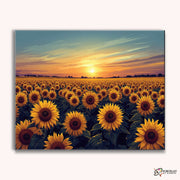 Sunflower Sunset -  Paint by Numbers Kit for Adults -  Portrait By Numbers