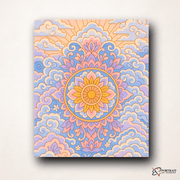 Sunrise Spirit (Mandala) -  Paint by numbers Kit -  Portrait By Numbers