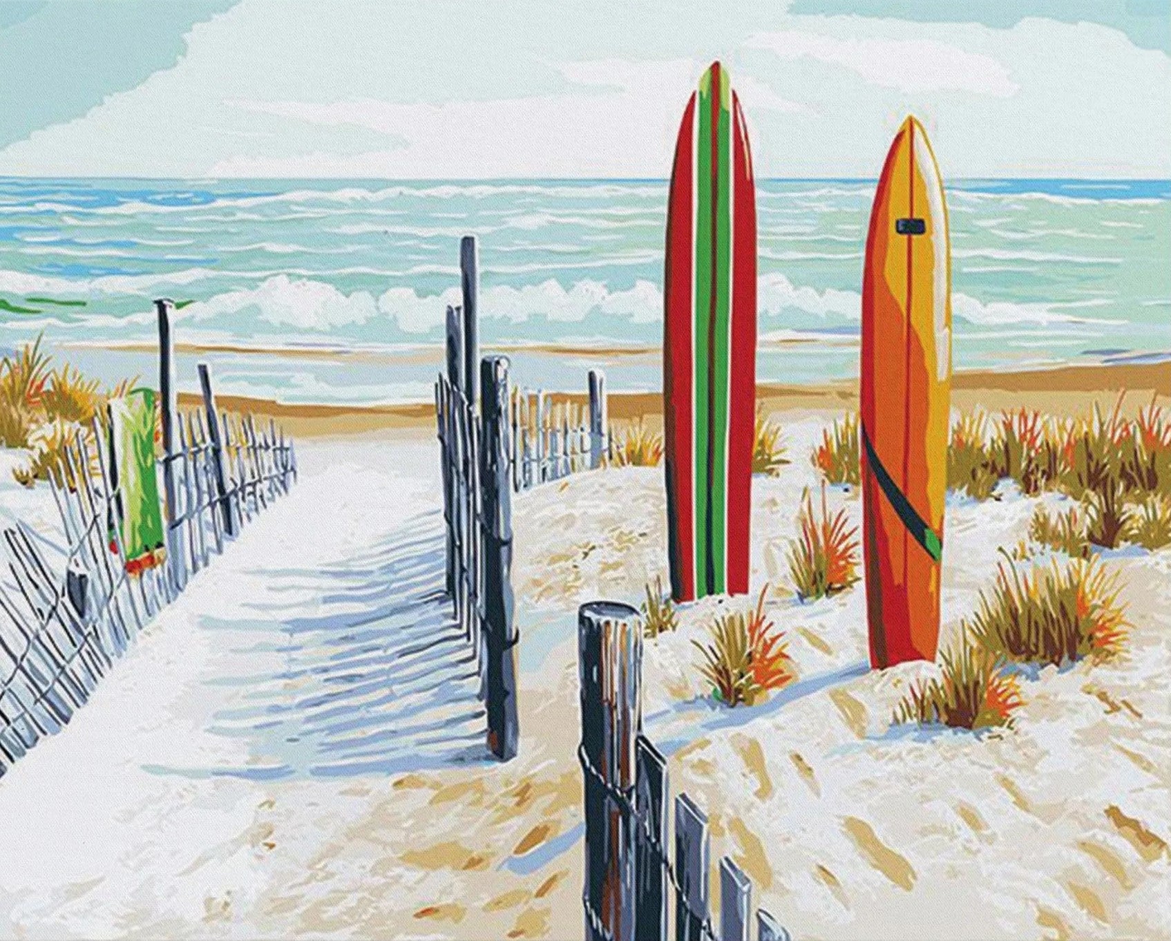 Surfboards Beach