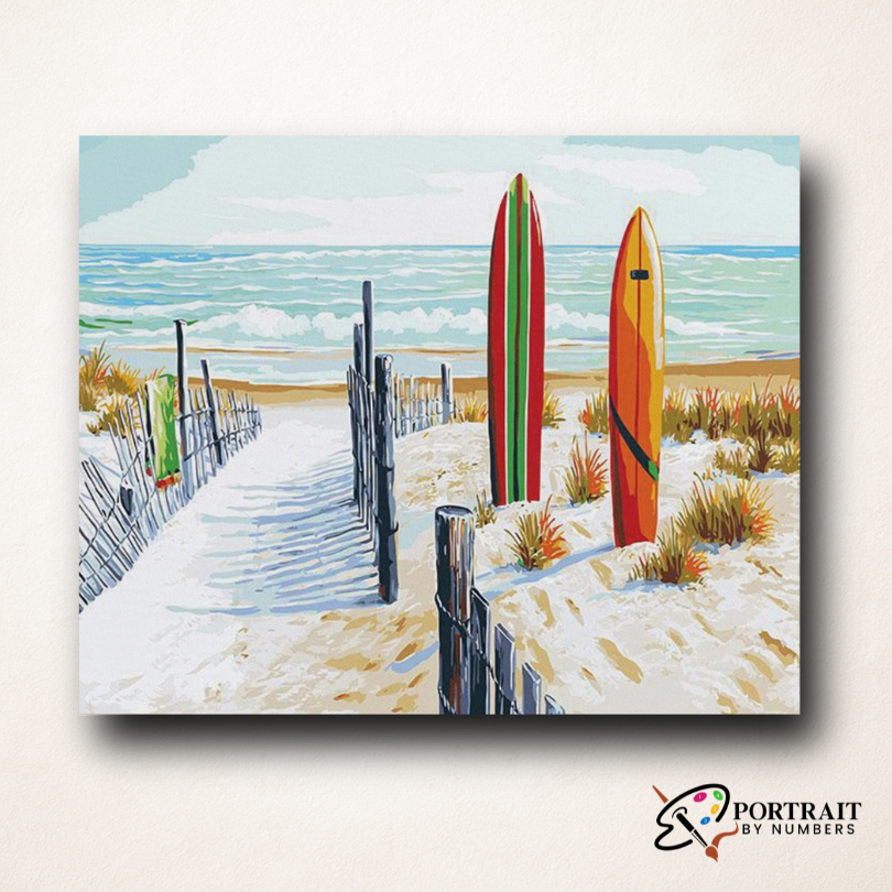 Surfboards Beach